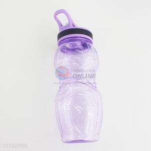Fashion Style Purple Plastic Sports Water Bottle
