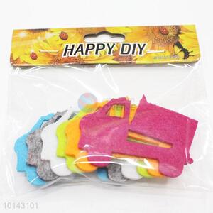 Truck adhesive craft set/DIY non-woven decorative craft