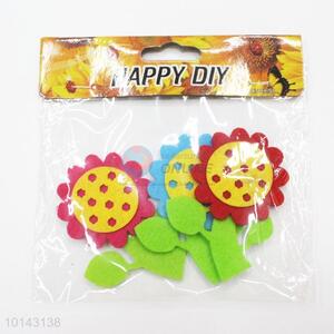 Sunflower adhesive craft set/DIY non-woven decorative craft