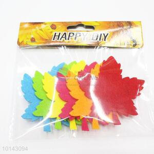 Custom maple adhesive craft set/DIY non-woven decorative craft