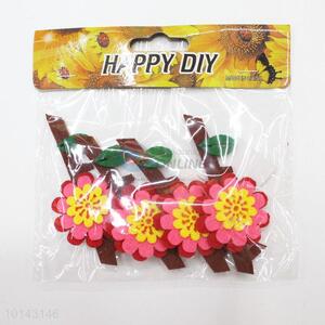 Flower adhesive craft set/DIY non-woven decorative craft