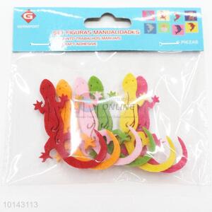 Lizard adhesive craft set/DIY non-woven decorative craft