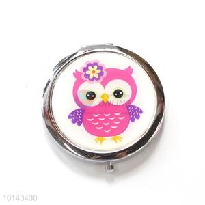 Cute Printing Round Make-Up Mirror