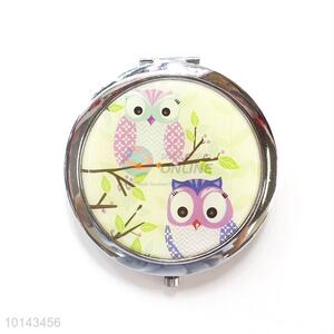 Fashion Mini Round Double Sides Pocket Mirror