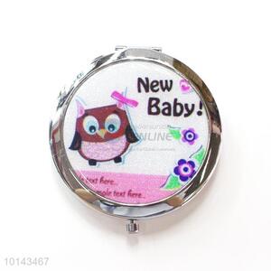 Wholesale Portable Round Two Sides Mini Compact Mirror