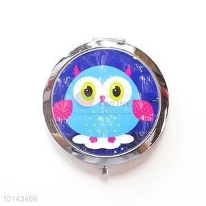 Fashion Round Two Sides Mirror Pocket Mirror Make-Up Mirror