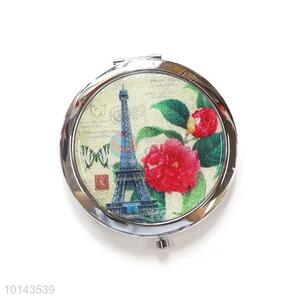 Beauty Printing Round Pocket Mirror Make-Up Mirror