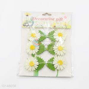 6 Pcs/Set Party Decoration Daisy Shaped Wooden Clips