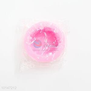 Hot sale pink cupcake silicone cake mould