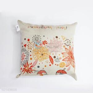 Natural Printing Square Pillow