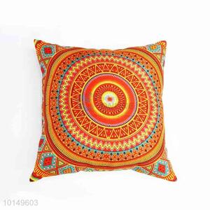 Interesting Spin Hemp Threads Printing Square Pillow