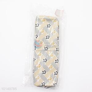 Delicate cheap flower printed pencil pouch