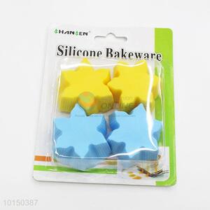 Wholesale Cheap Silicone Cake Molds in Hexagram Shape