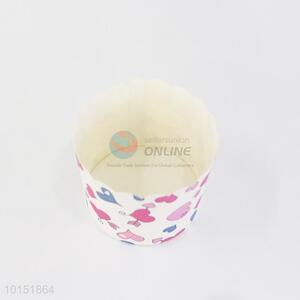 Cheap price heart printed paper cakecup cups wholesale