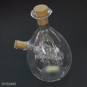 Glass Seasoning Bottle Set Oil Soy Sauce Inner Bottle Grape Shaped Vinegar Bottle Division Container