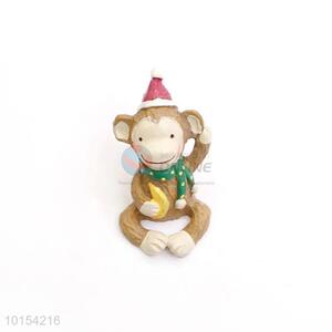 Cute Monkey Shape Polyresin Mini Resin Decor