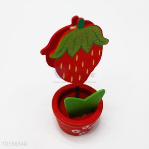 Wholesale Cheap Desktop Business Card Holder Memo Clip in Strawberry Shape