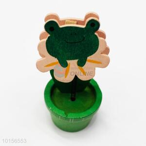 China Factory Frog Shaped Name Card Holder Photo Memo Clip Holders