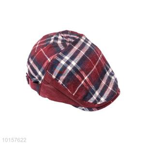 Cheap Prices French Check Unisex Ivy Cap beret For Wholesale