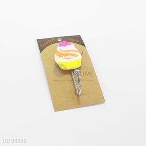 Super quality cupcake shaped pvc wall hook