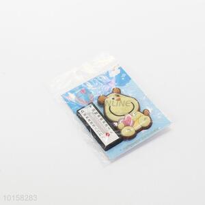 Cute design dog shaped pvc thermometer fridge magnet