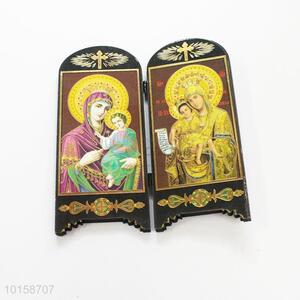 Hot sale custom double folding Maria picture frame