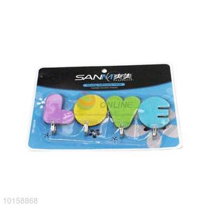 High Quality Love Letters Plastic Sticky Hooks
