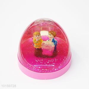 Pink desktop office decoration acrylic penholder