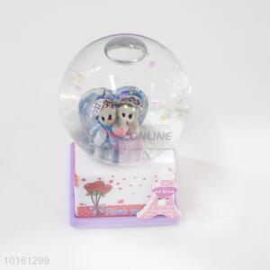 Wedding decorative snow globe snowball