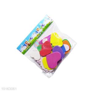 Hot Heart Shape DIY Craft EVA Foam Shapes Toys For Kid