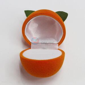 Cheap Price Orange Shaped Jewellery Cases, Jewel Boxes for Ladies, Earrings Storage Box