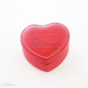 Classic Red Heart-shaped Jewlery Box/Case