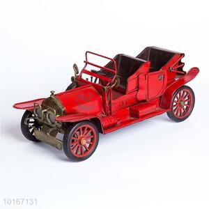Red Car Simulation  Model/Craft for Home Decoration/Props