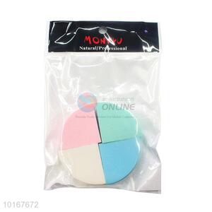 4Pieces Round Powder Puff Makeup Tools