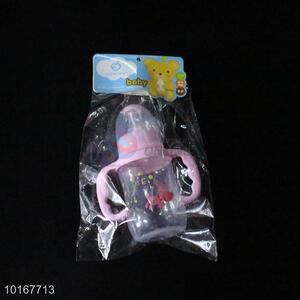 Cute low price pink feeding-bottle