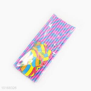 Wholesale New Creative Paper Straws/Suckers Set For Party Use