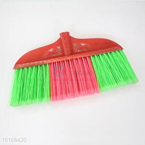 Pink Green Bristle Floor Cleaning Plastic Broom Head