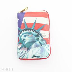 Liberty printed zipper purse pocket wallet