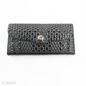 Black pu women's wallets clutch bag for evening