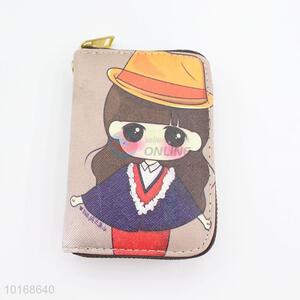 Zipper coin purses wallet for lady