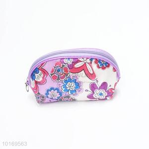 Good quality flower cosmetic travel bag/storage bag