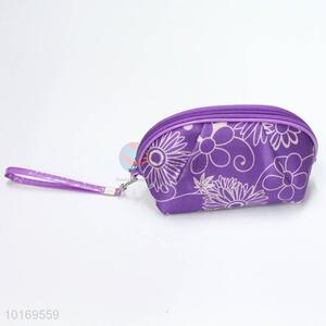 Good quality purple cosmetic travel bag/storage bag