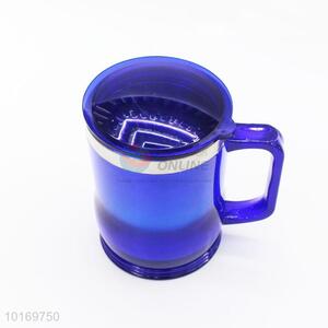 450ml Promotional Wholesale Blue Teacup with Handle