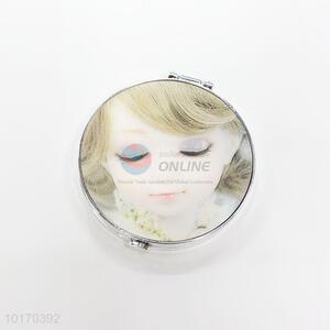 Hot Sale Mini Round Plastic Cosmetic Mirror