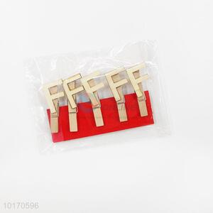 High Quality Mini Photo Clip Wood Clothespin Clips