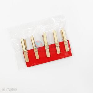 Wooden mini peg wood decoration clips