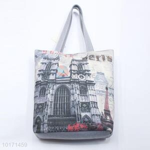 Building pattern shopping bag/tote bag/multifunctional bag