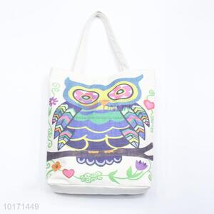 Wholesale owl pattern shopping bag/tote bag/multifunctional bag