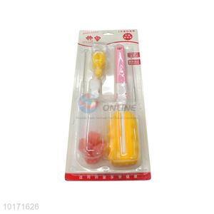 China Wholesale 5-Pieces Set Plastic Baby Milk Bottle Brush