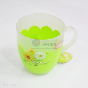 Promotional Gift Plastic Cup Drink Cup with Handle